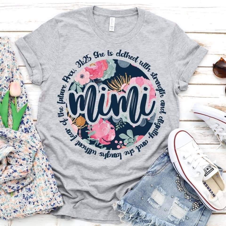 Mother's day floral tee