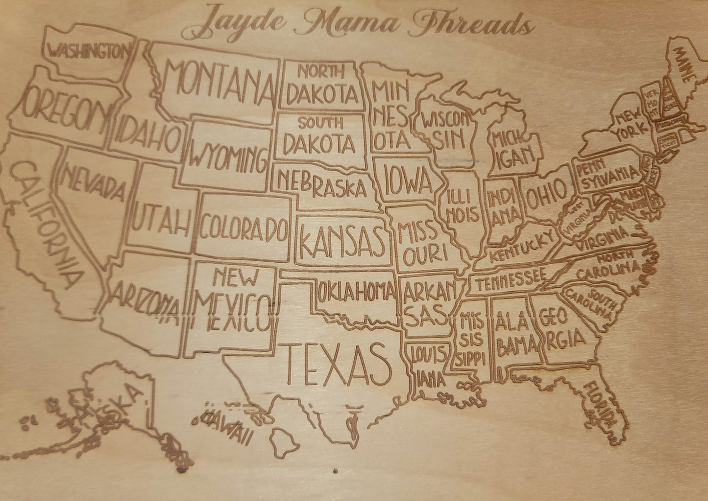 US map