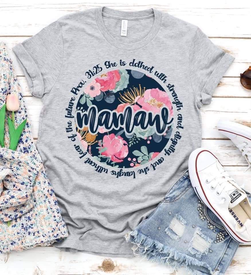 Mother's day floral tee