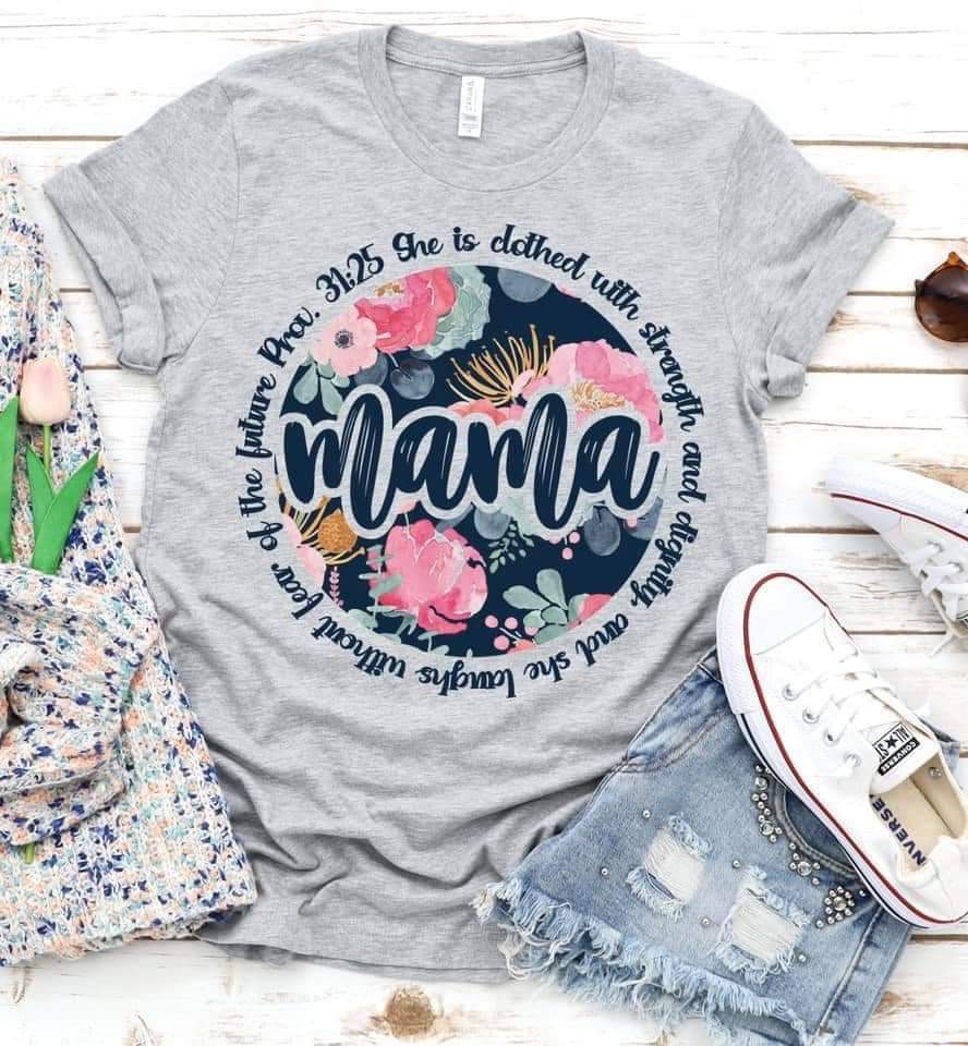 Mother's day floral tee