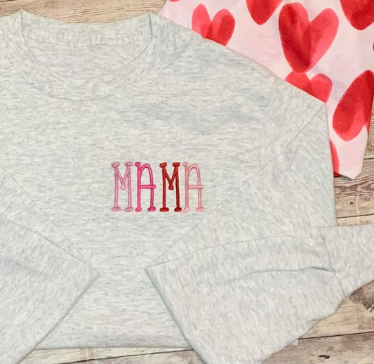 Embroidered MamaShirt