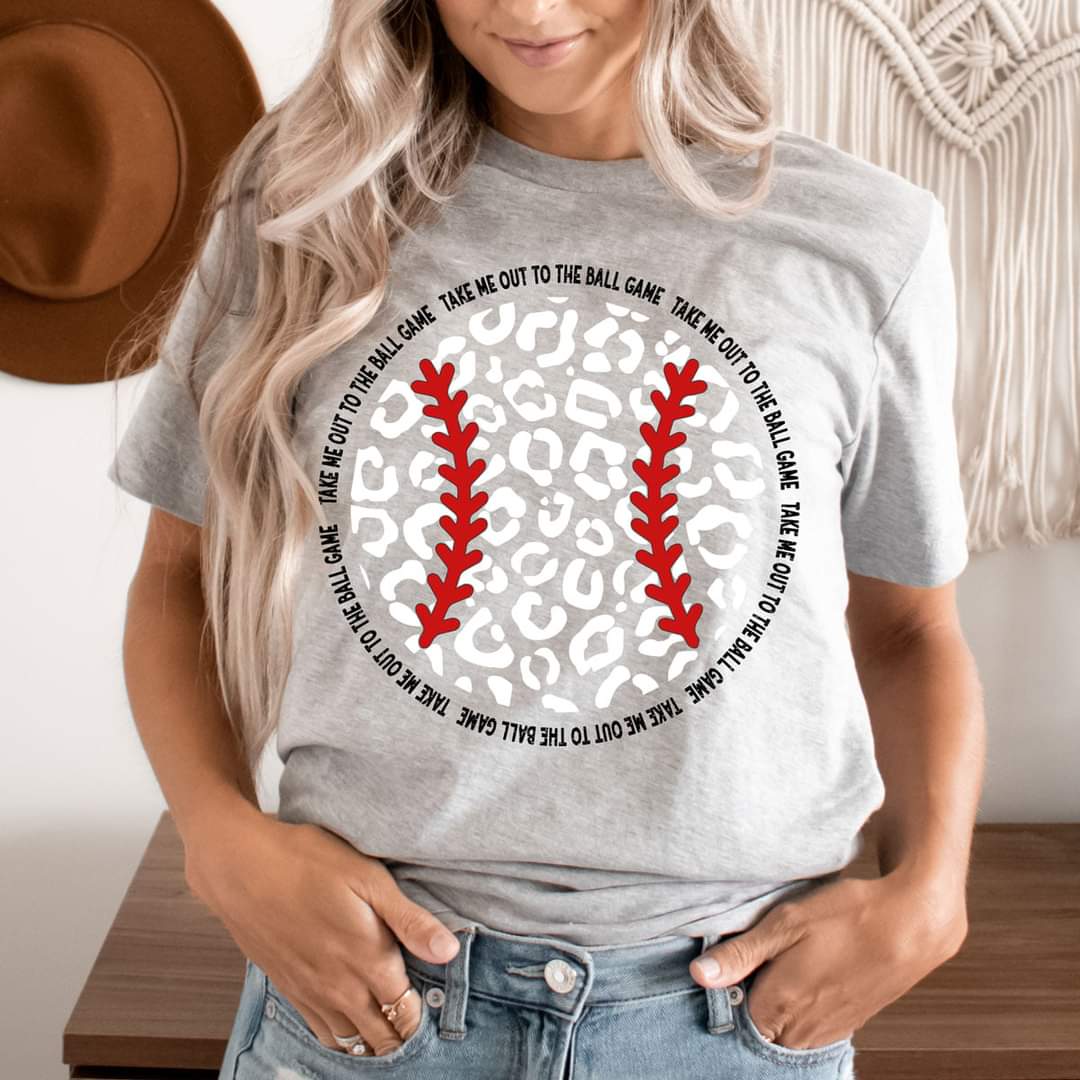 Take me out to the ball game tee