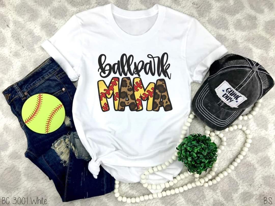 Ballpark mama tee