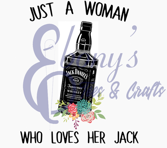 Just a Woman Who Loves Her Jack Transfer