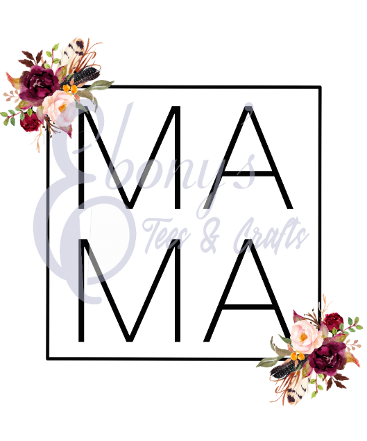 Mama Flowers Transfer