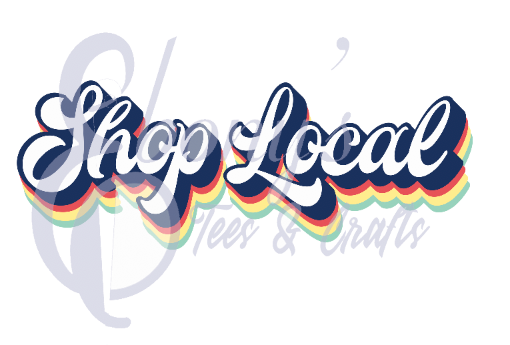 Shop Local 1 Retro Transfer