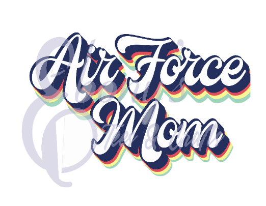 Air Force Mom Retro Transfer