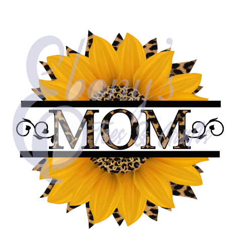 Mom Sunflower Transfer