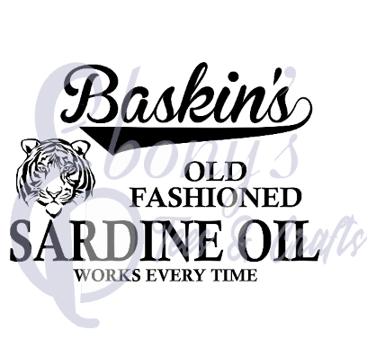 Baskins Sardine Oil Transfer