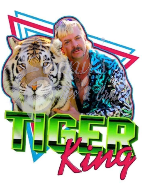 Tiger King Retro Transfer