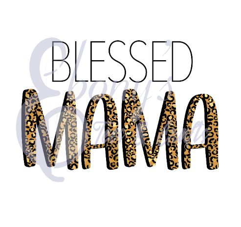 Blessed Mama Cheetah Transfer