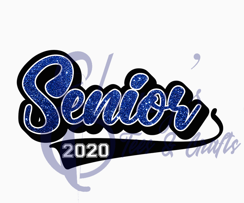 Senior blue Transfer