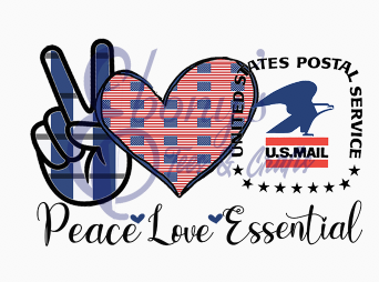 Peace Love Essential Post Office  Transfer