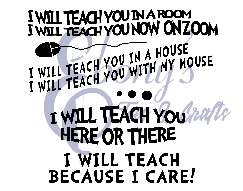 I will Teach You In a Room Transfer