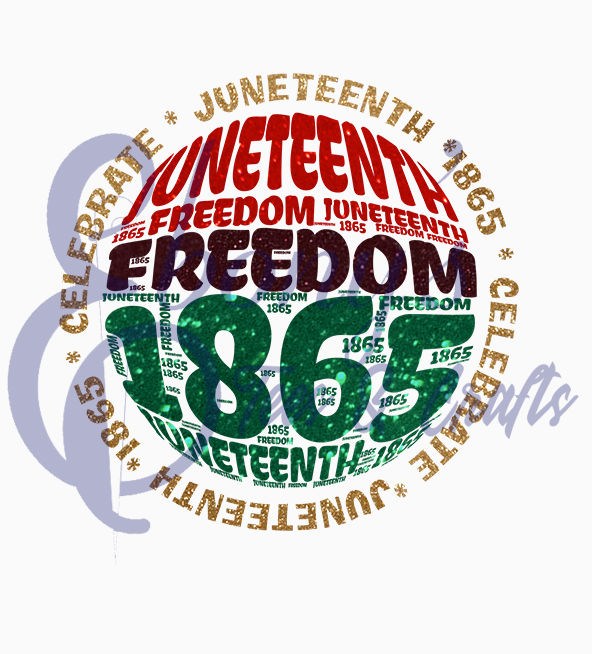 juneteenth freedom 1865 ball Transfer