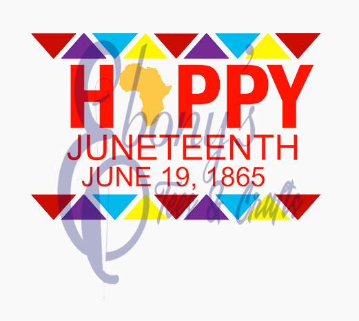 Happy Juneteeth Transfer