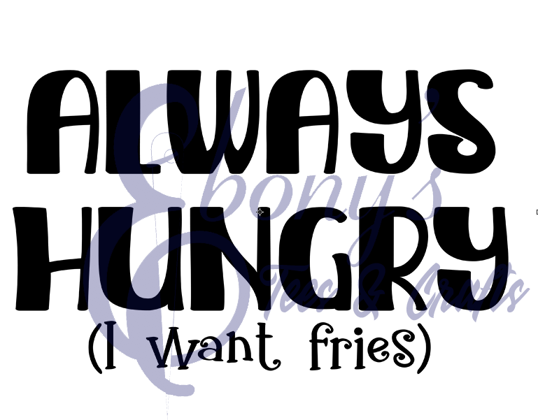 always hungry fries transfer