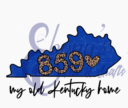 859 My old Kentucky Home Transfer