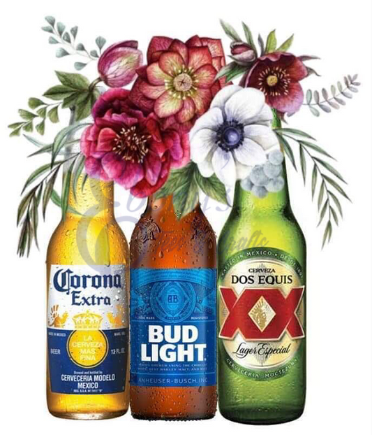 3 Beers FloralTransfer