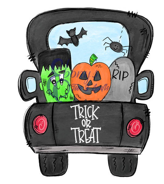 Trick or Treat Truck Transfer