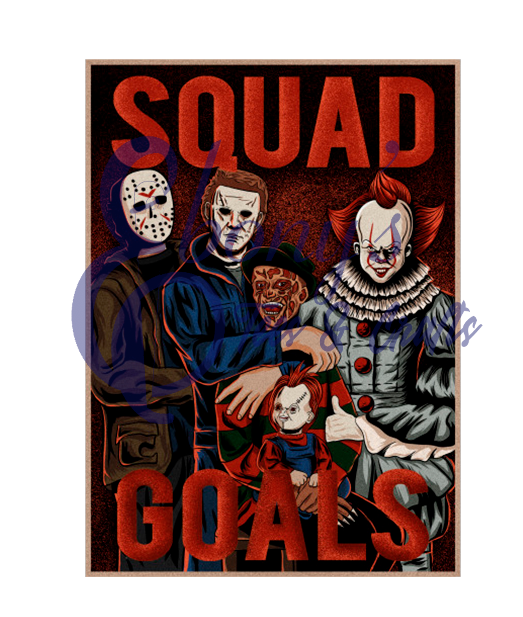 Halloween Squad Goals transfer