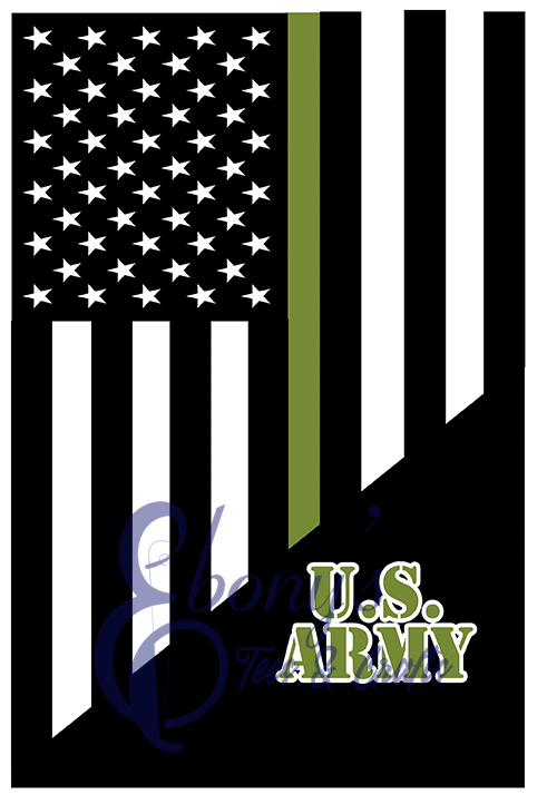 us army garden flag  Transfer