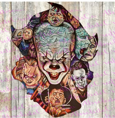 Pennywise Horror Movie Characters Transfer