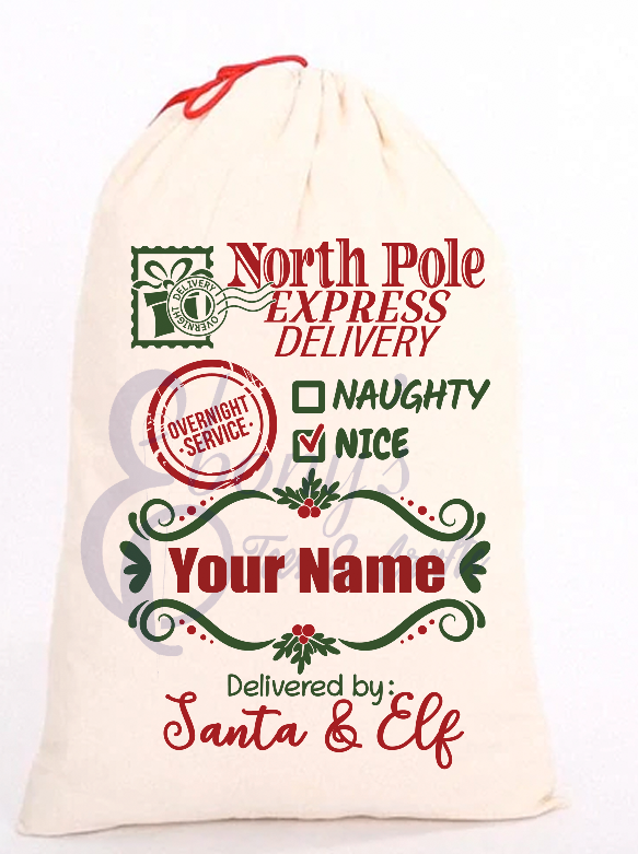 Custom Santa Sacks