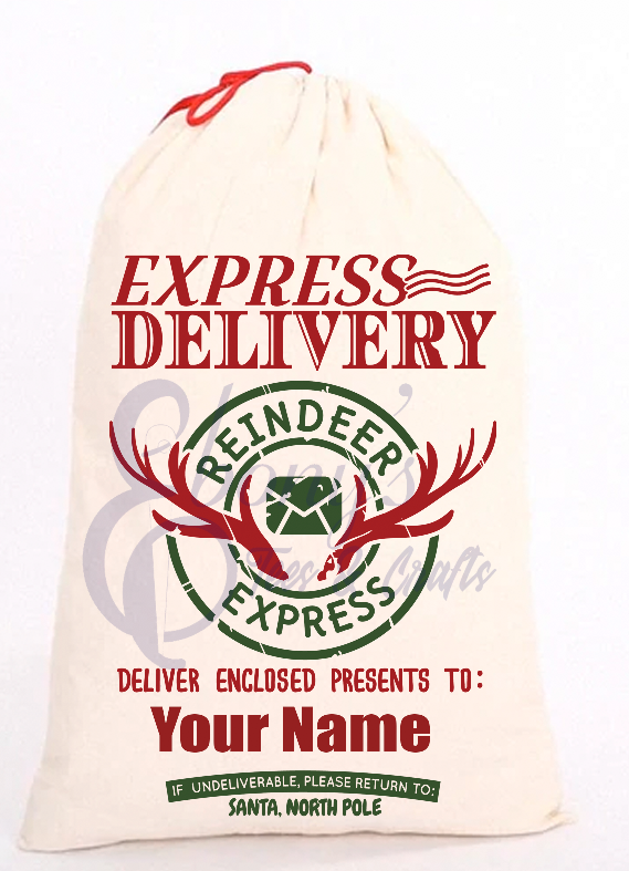 Custom Santa Sacks