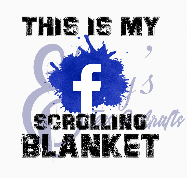 Facebook scrolling blanket Transfer