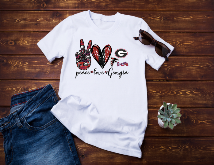 Peace love Georgia Tee