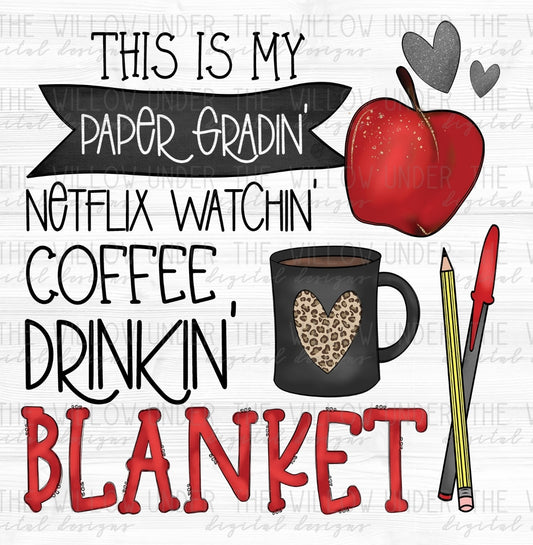 Paper grading blanket Transfer