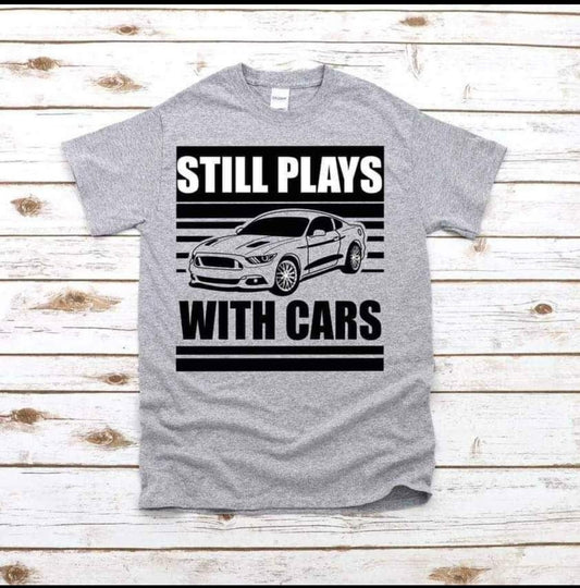 Still plays with cars