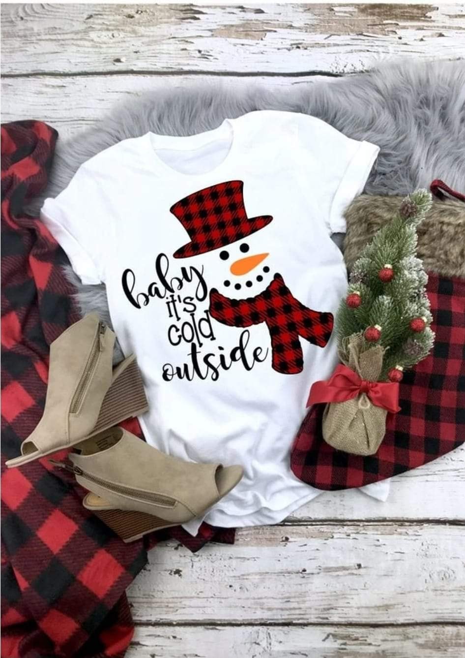 Baby it's cold outside tee