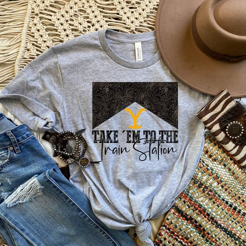 Take'm to the train station tee